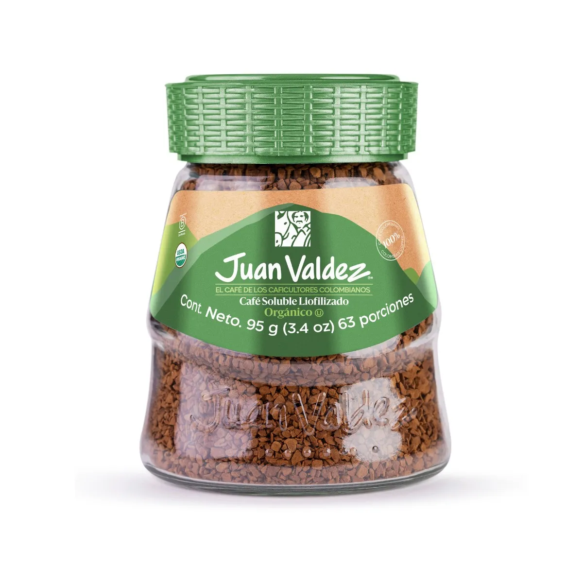 CAFÉ LIOFILIZADO ORGÁNICO 95 GR