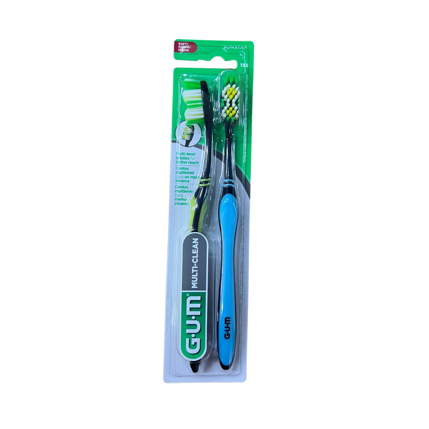 GUM MULTI CLEAN MTB 2CT RTL