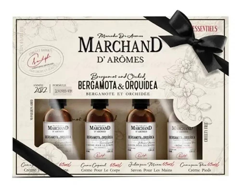 SET TRAVEL BERGAMOTA & ORQUIDEA X4