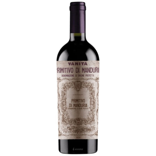 PRIMITIVO DI MANDURIA DOP 2018 VANITA