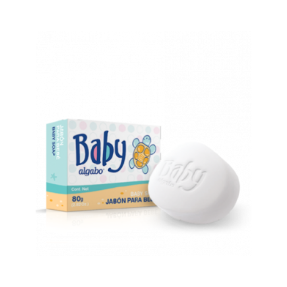 JABÓN PARA BEBÉ 80GR ALGABO BABY