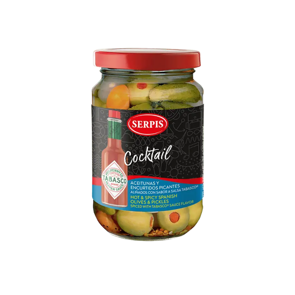 ACEITUNAS Y PICKLES 340G