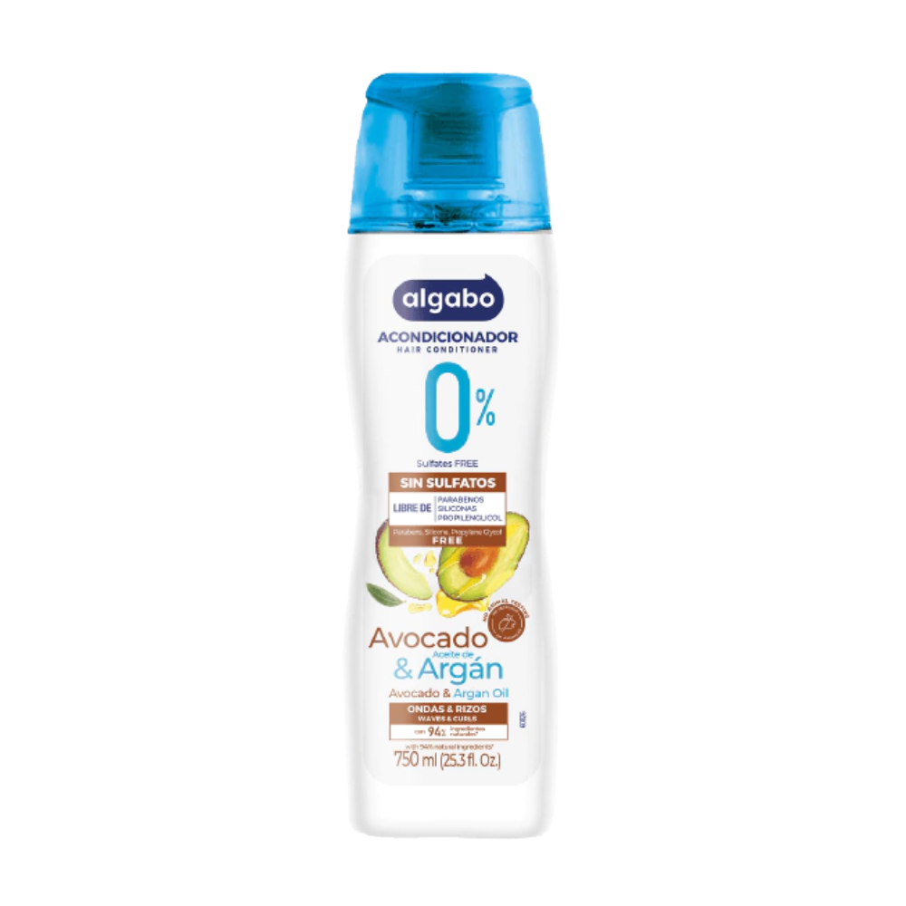 ACONDICIONADOR SIN SAL AVOCADO Y ARGÁN 750ML