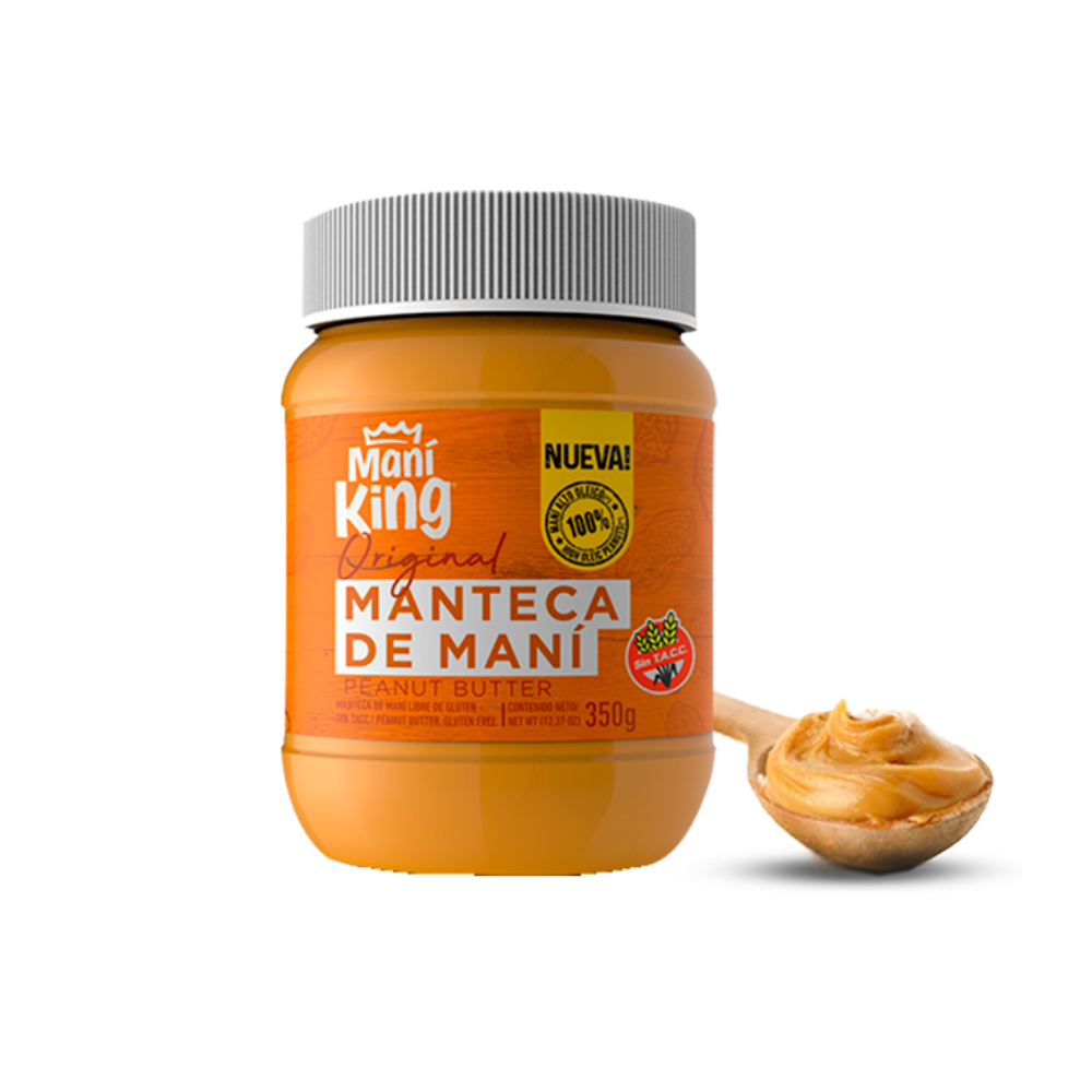 MANTECA DE MANI ORIGINAL 350 GR