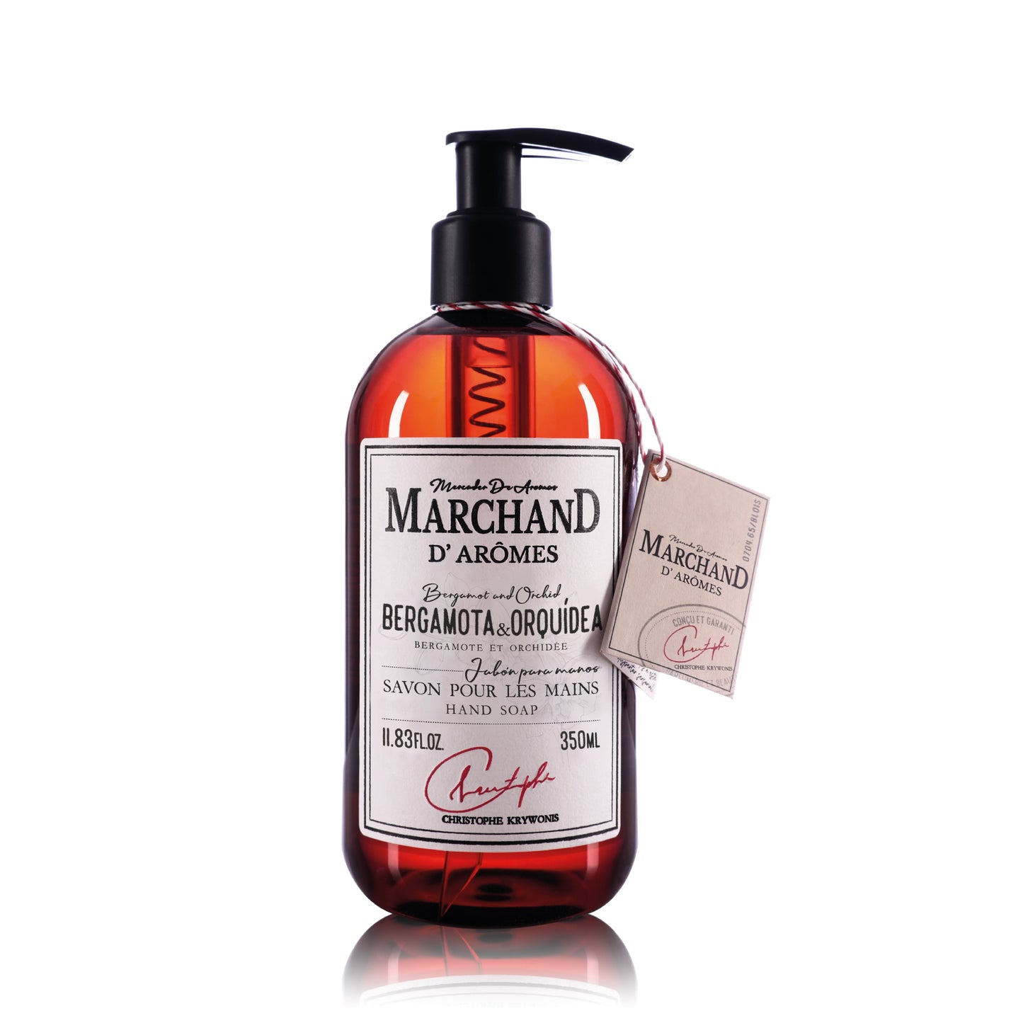 JABÓN LÍQUIDO BERGAMOTA Y ORQUIDEA 350 ml