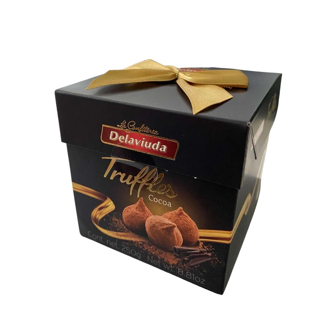 TRUFAS CACAO CUBO REGALO 300G