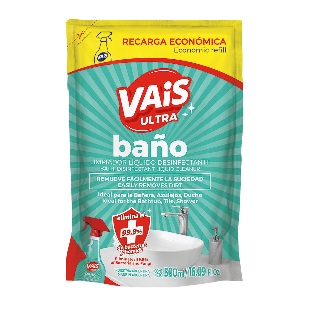 Limpiador de baños desinfectante 500ml Doy Pack