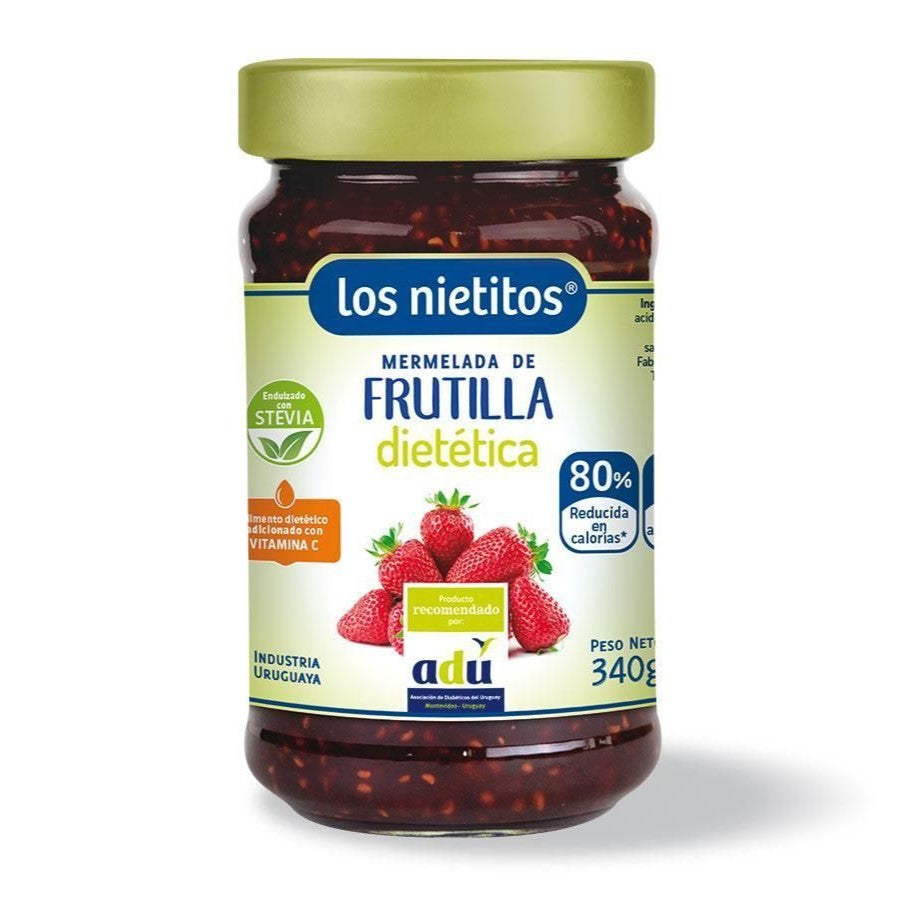 MERMELADA FRUTILLA DIETÉTICA X 340G