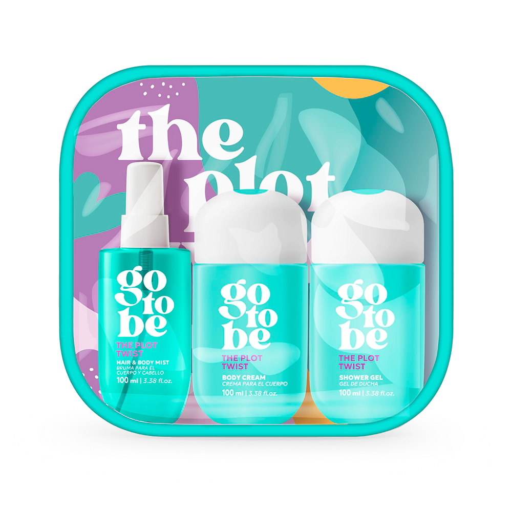 GO TO BE TRAVEL SET (MIST + GEL DE DUCHA + CREMA CORPORAL)