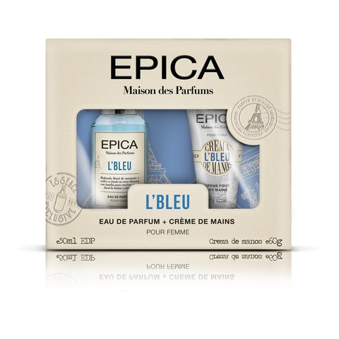 SET EPICA EDP L’BLEU 50ml + Crema manos 60g