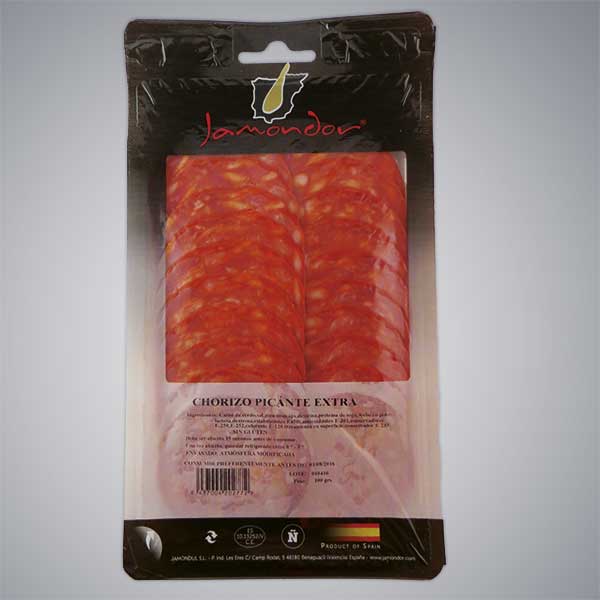 CHORIZO EXTRA PICANTE 100 GR JAMONDOR