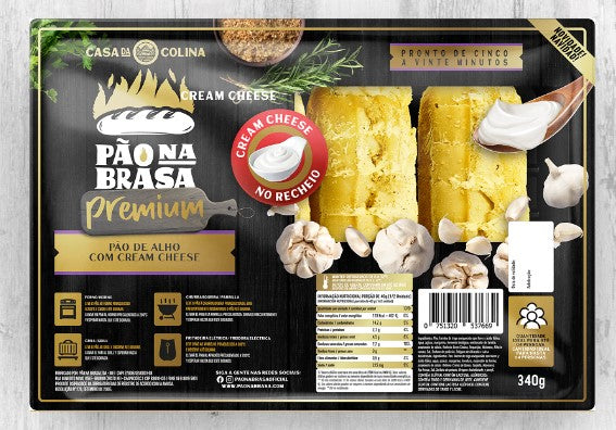 PAN DE AJO PREMIUM CON QUESO CREMA 340 G