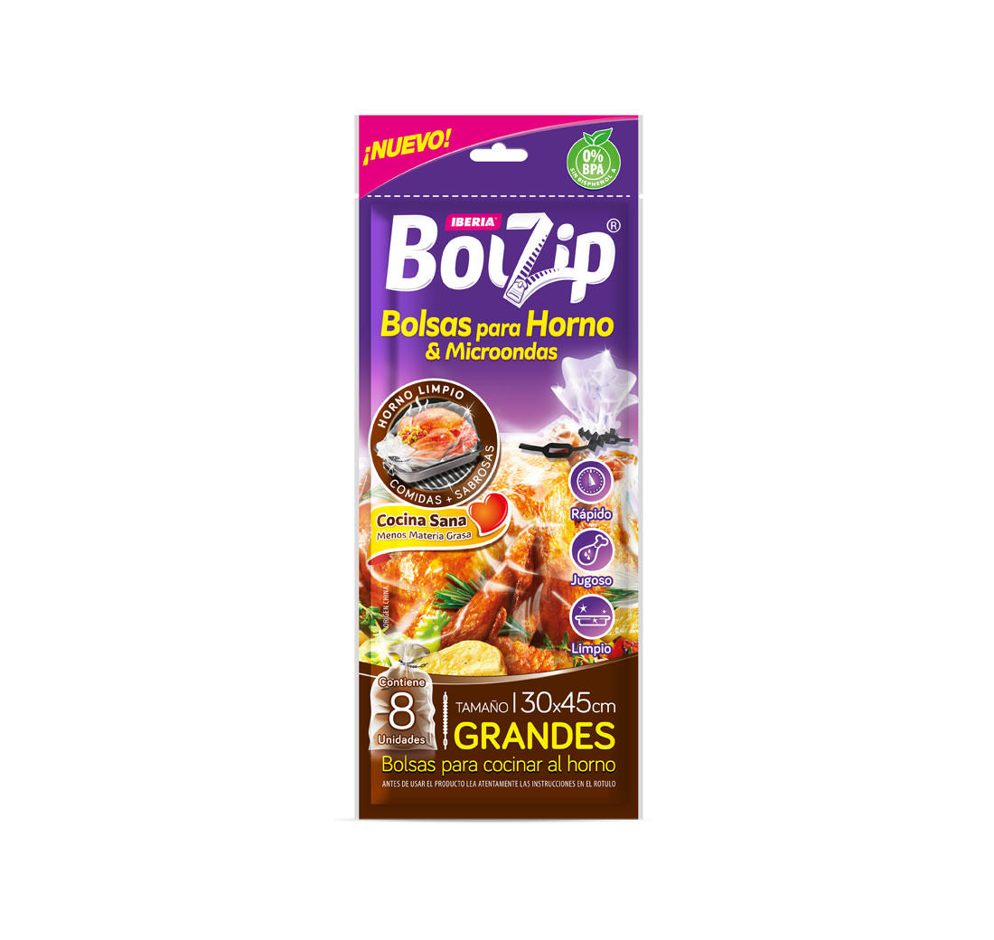BOLZIP P/ HORNOS&MICRO 60X45CM
