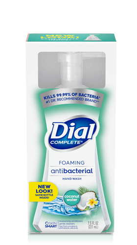JABON LIQUIDO ESPUMANTE DIAL 221 ML