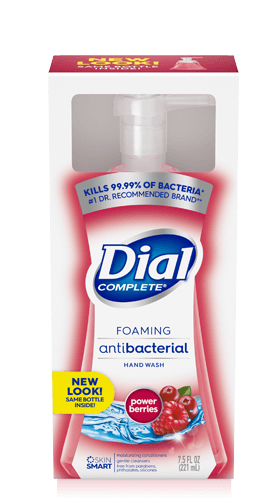 JABON LIQUIDO ESPUMANTE DIAL 221 ML