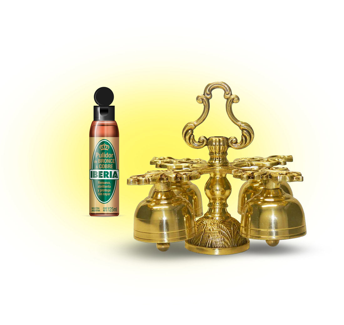 PULIDOR RENOVADOR DE BRONCE Y COBRE 125 ML IBERIA
