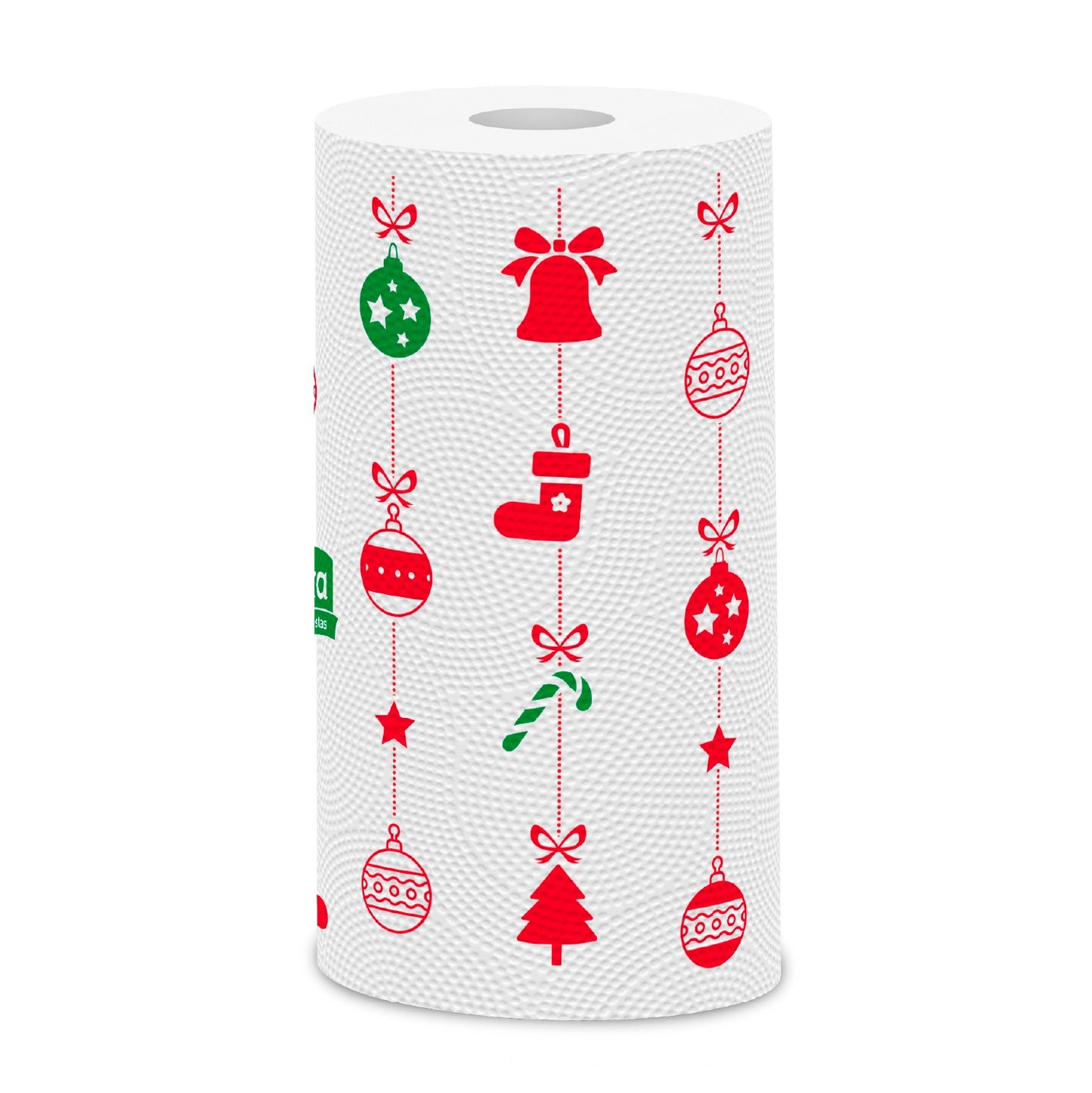 ROLLO COCINA X 3 NAVIDAD (120 hojas)