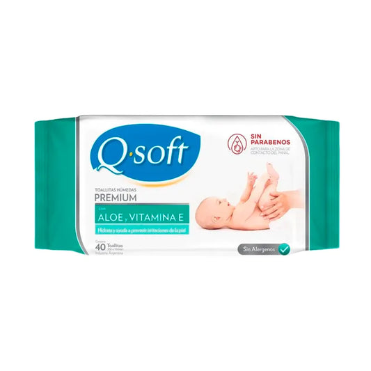 TOALLITAS BABY C/ALOE VERA 40UND