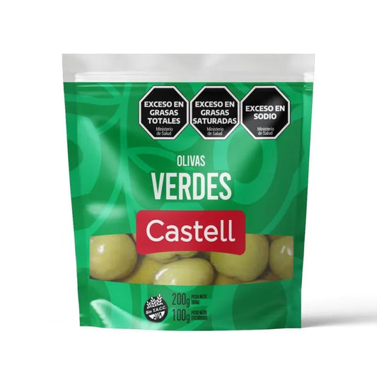 ACEITUNAS VERDES DOY PACK CASTELL