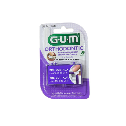 CERA ORTHODONTIC WAX VIT E ALOE VERA X 5 U