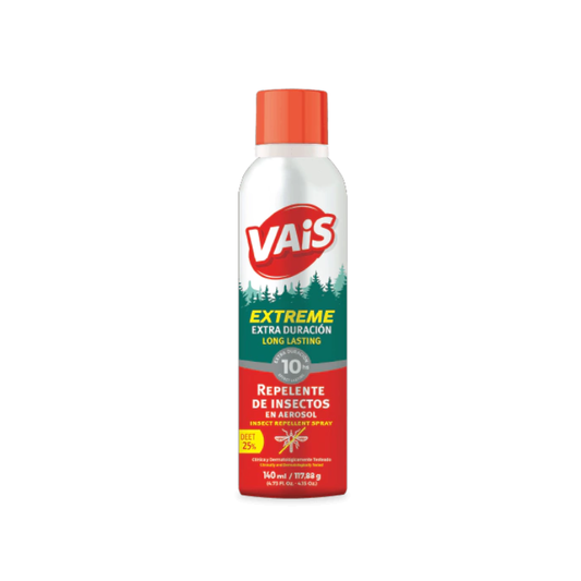 VAIS REPELENTE EXTREME EN AEROSOL 10HS 140 ML