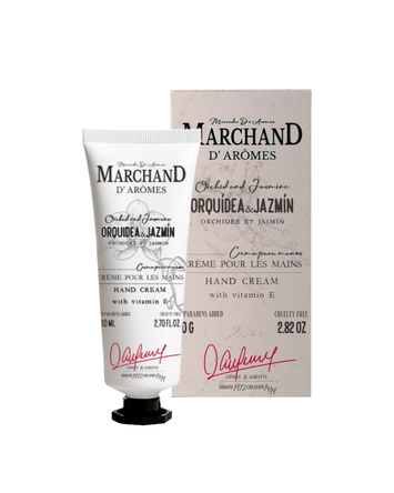 CREMA DE MANOS EN CAJA ORQUIDEA Y JAZMIN