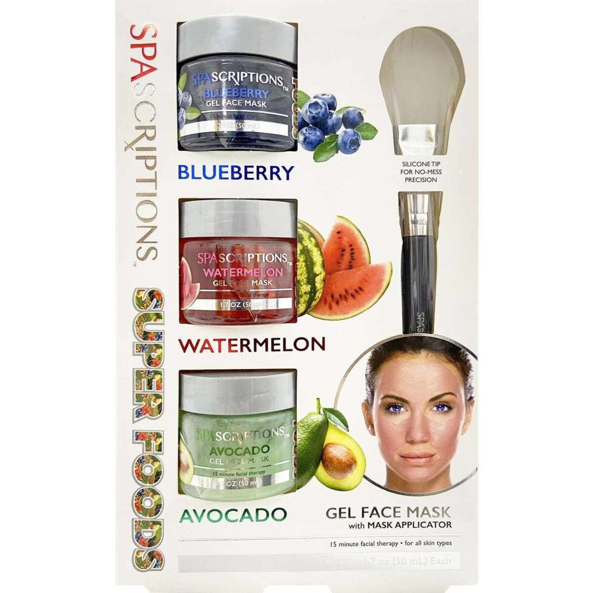 SET SUPER FOOD MASCARAS