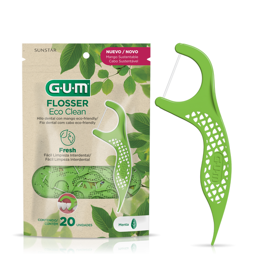 GUM FLOSSERS ECO CLEAN  X 20 UND