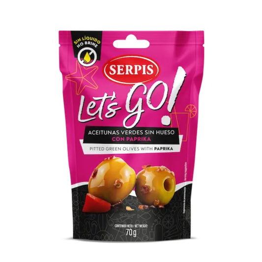 VERDES SIN HUESO CON PAPRIKA 70GR