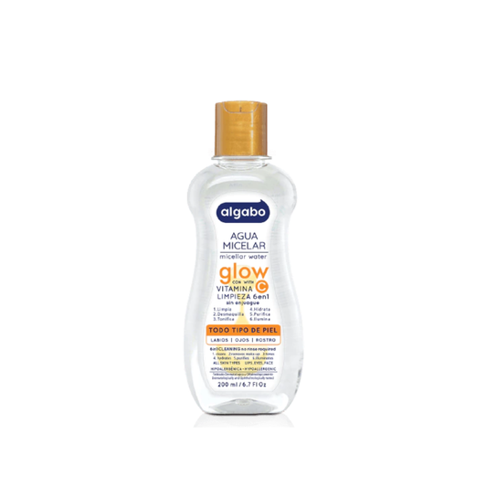 AGUA MICELAR GLOW CON VITAMINA C