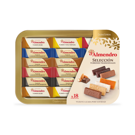 TURRÓN SELECCION TRADICIONAL X 18 UNID. 400G