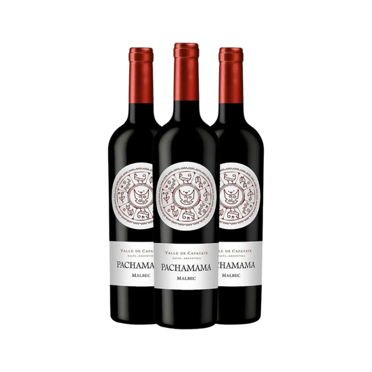 3 PACHAMAMA MALBEC 750ML