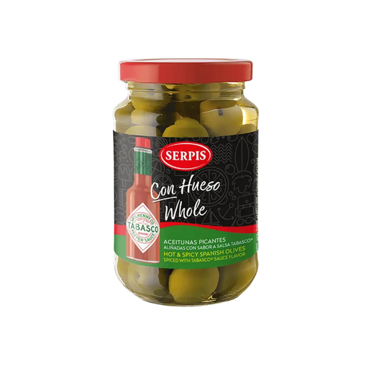 ACEITUNA PICANTES DESCAROZADAS 340G