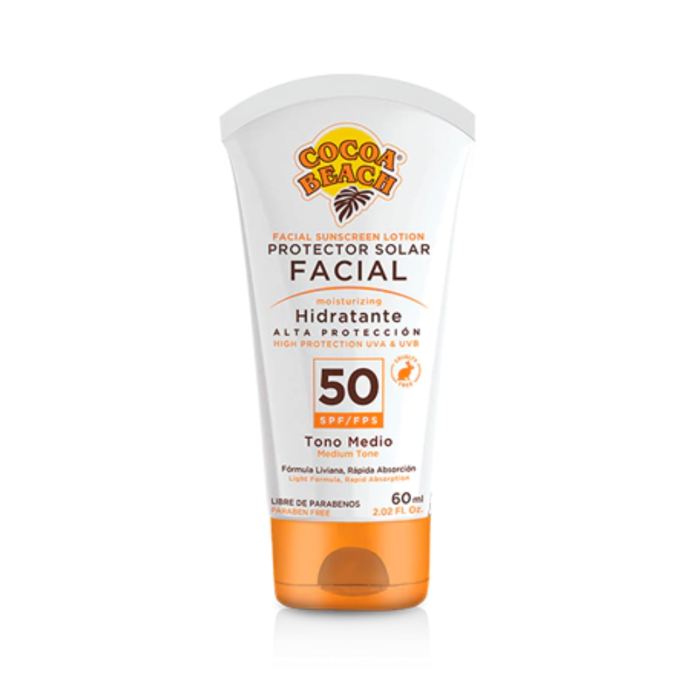 PROTECTOR SOLAR FACIAL FPS 50 CON COLOR 60ML