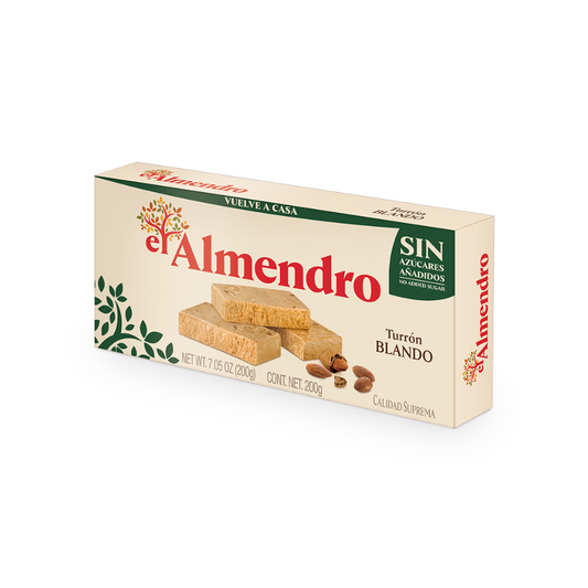 TURRÓN BLANDO SIN AZÚCAR 200G