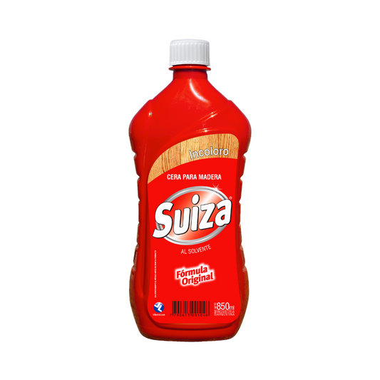 SUIZA CERA LIQUIDA NATURAL X 850 ML