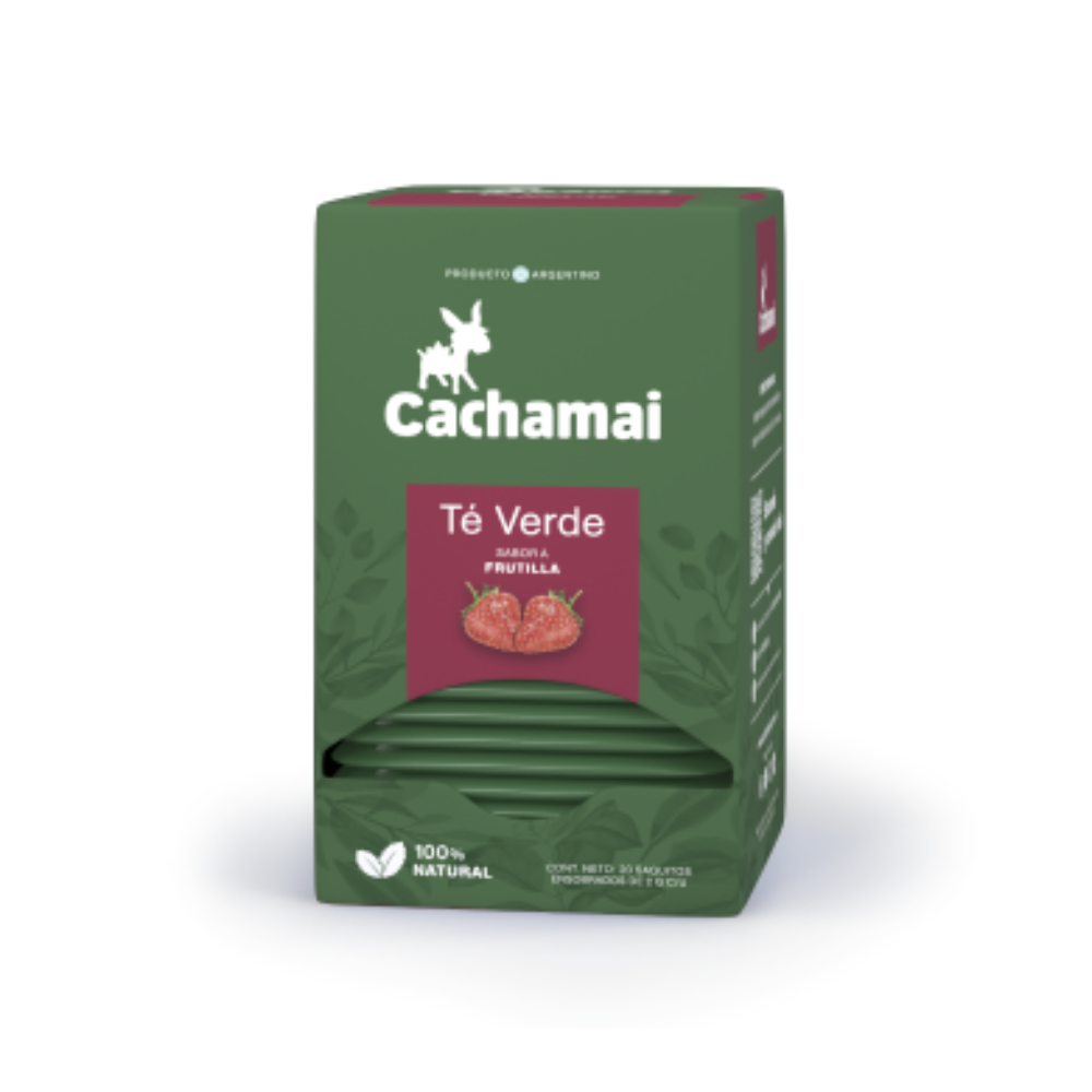 TÉ VERDE 20 SAQUITOS