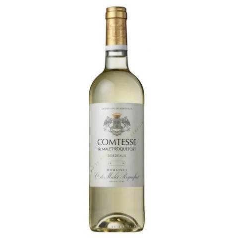 COMTESSE DE MALET ROQUEFORT BORDEAUX BLANC