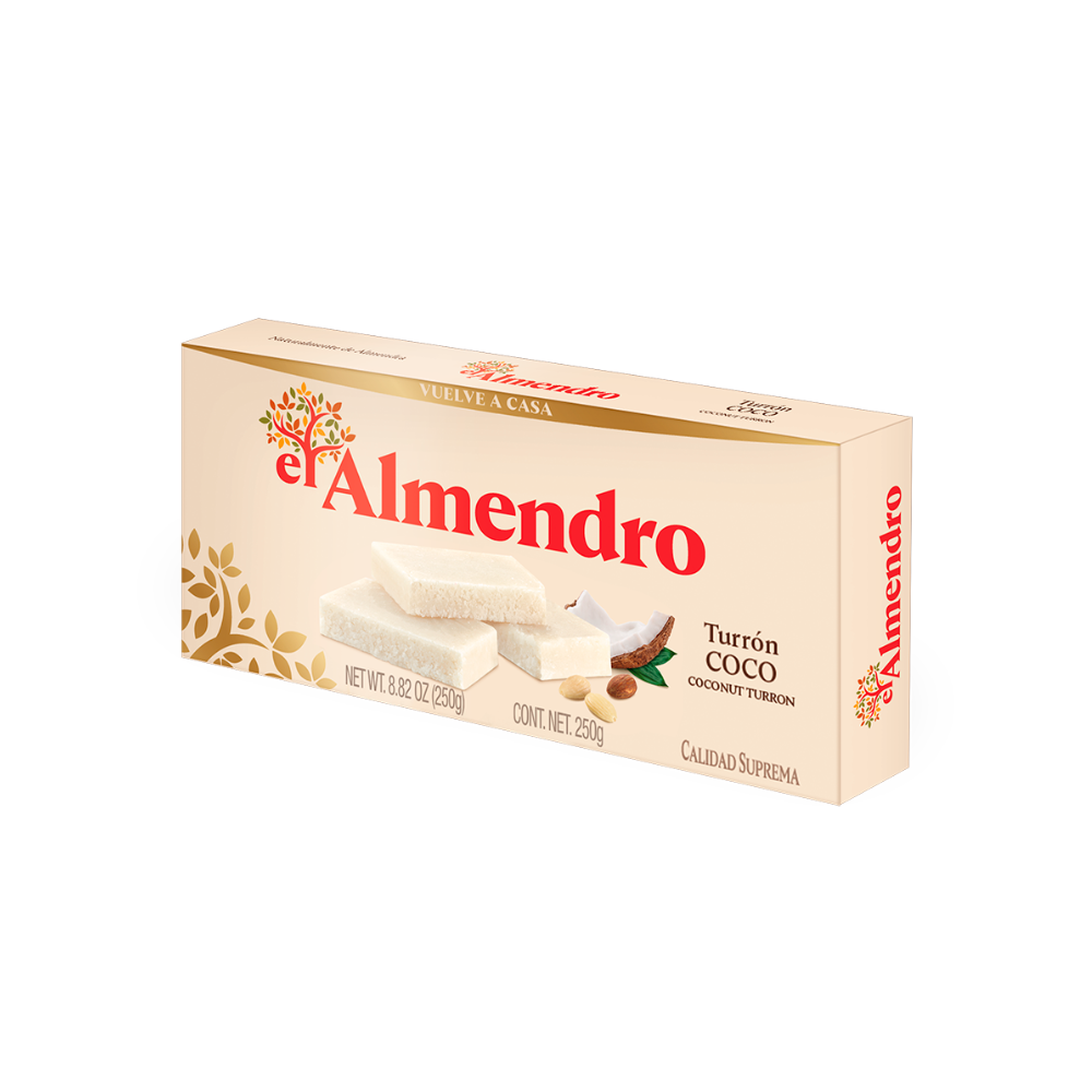 TURRÓN DE COCO 250G