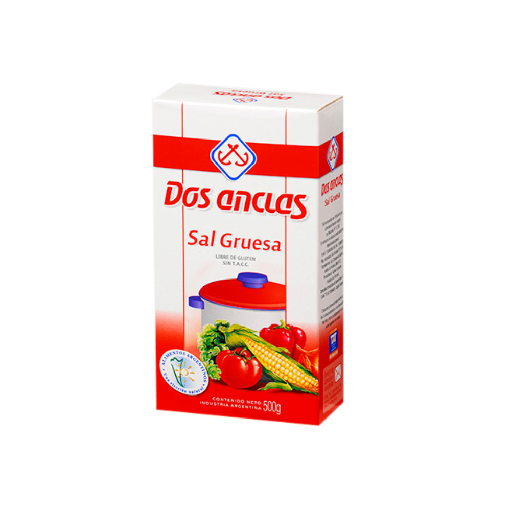 SAL GRUESA DOS ANCLAS ESTUCHE 500G