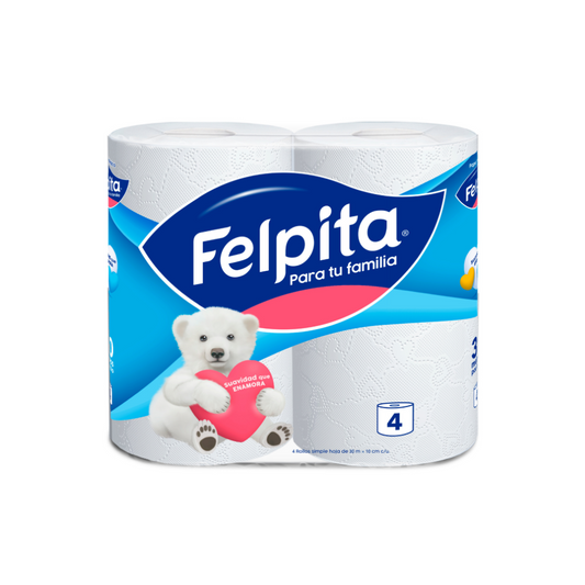 PAPEL HIGIÉNICO X4 BLANCO 30M