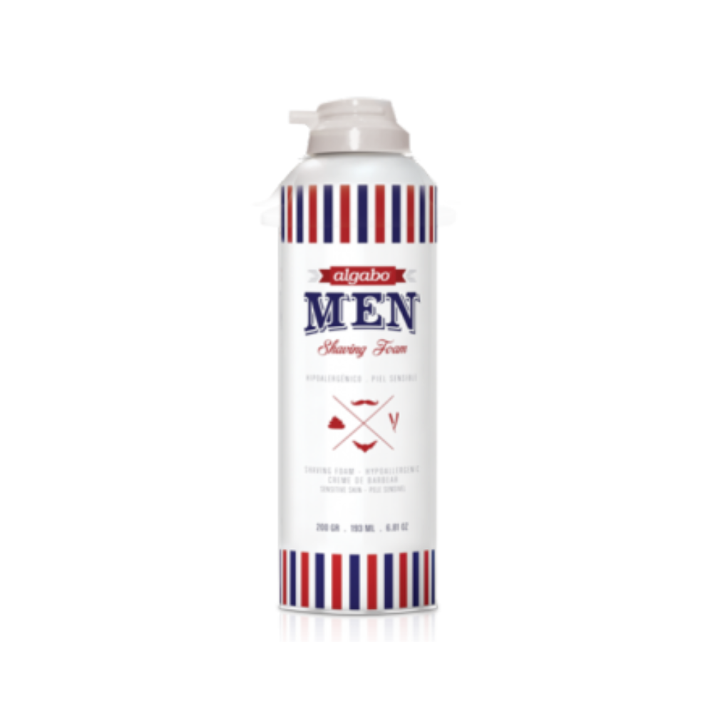 ESPUMA DE AFEITAR ALGABO MEN 200 ML