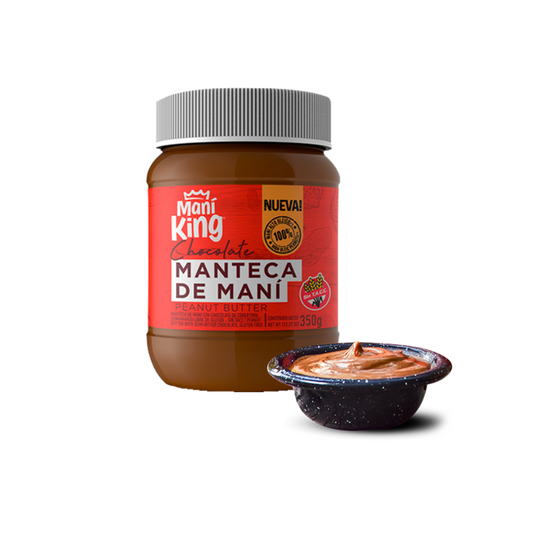 MANTECA DE MANI CHOCOLATE 350 GR