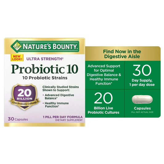 PROBIÓTICO 10 CEPAS X 30 CAPS