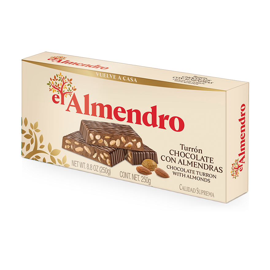 TURRON CHOCO C/ ALMENDRA 200G