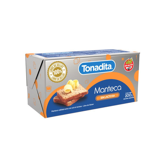 MANTECA SIN LACTOSA 200 GR
