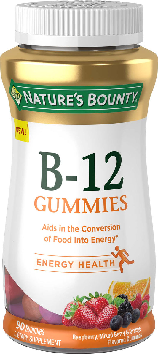 VITAMIN B12 GUMMIES 500 MCG X 90 NATURE´S BOUNTY