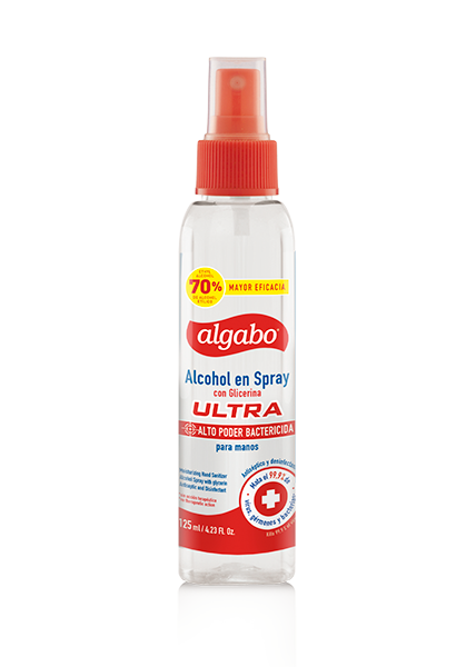 ALCOHOL EN SPRAY CON GLICERINA ULTRA