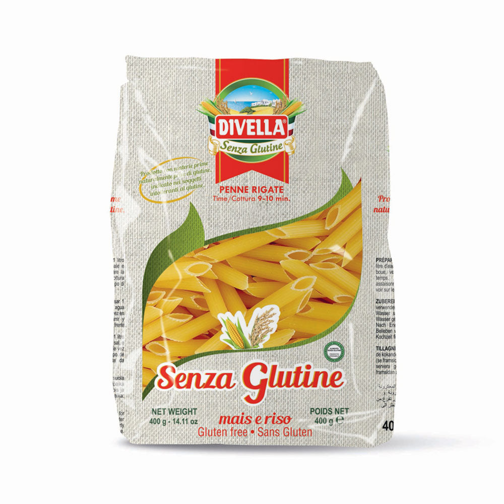 PENNE RIGATE SIN GLUTEN 400 G