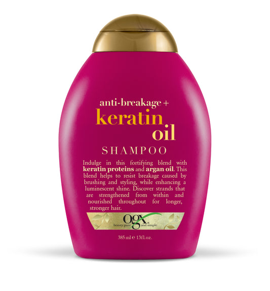 OGX  KERATIN OIL SHAMPOO 385ML